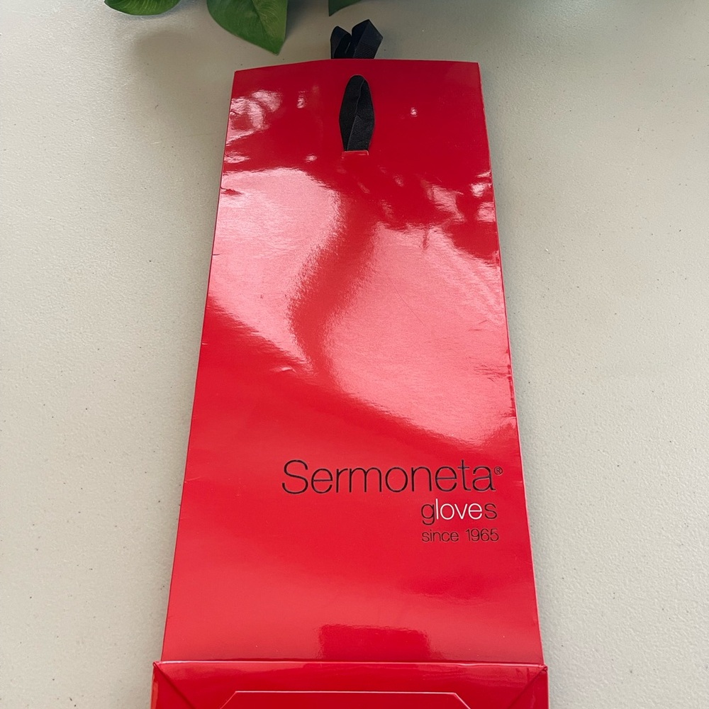 Sermoneta Gloves Vibrant Red Mini Bag